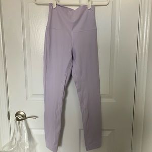 LULULEMON Align pants 25” in lavender dew